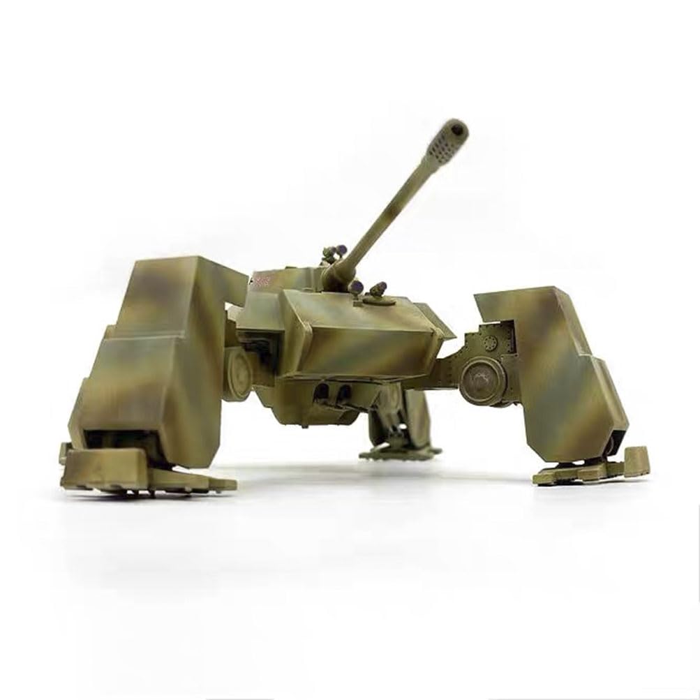 花田制造 UA72352 Fist of War German E-75 Heavy Tank Mech Ausf.G, 1:72 Scale Model Kit, Military Vehicle