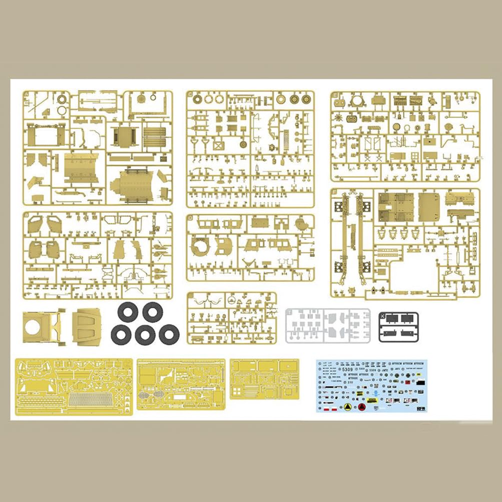 花田制造 RFM 5032 M1240A1 M-ATV U.S. MARP All Terrain Vehicle Model kit with Full Interior KIT,1/35 Scale Military Vehicle Model