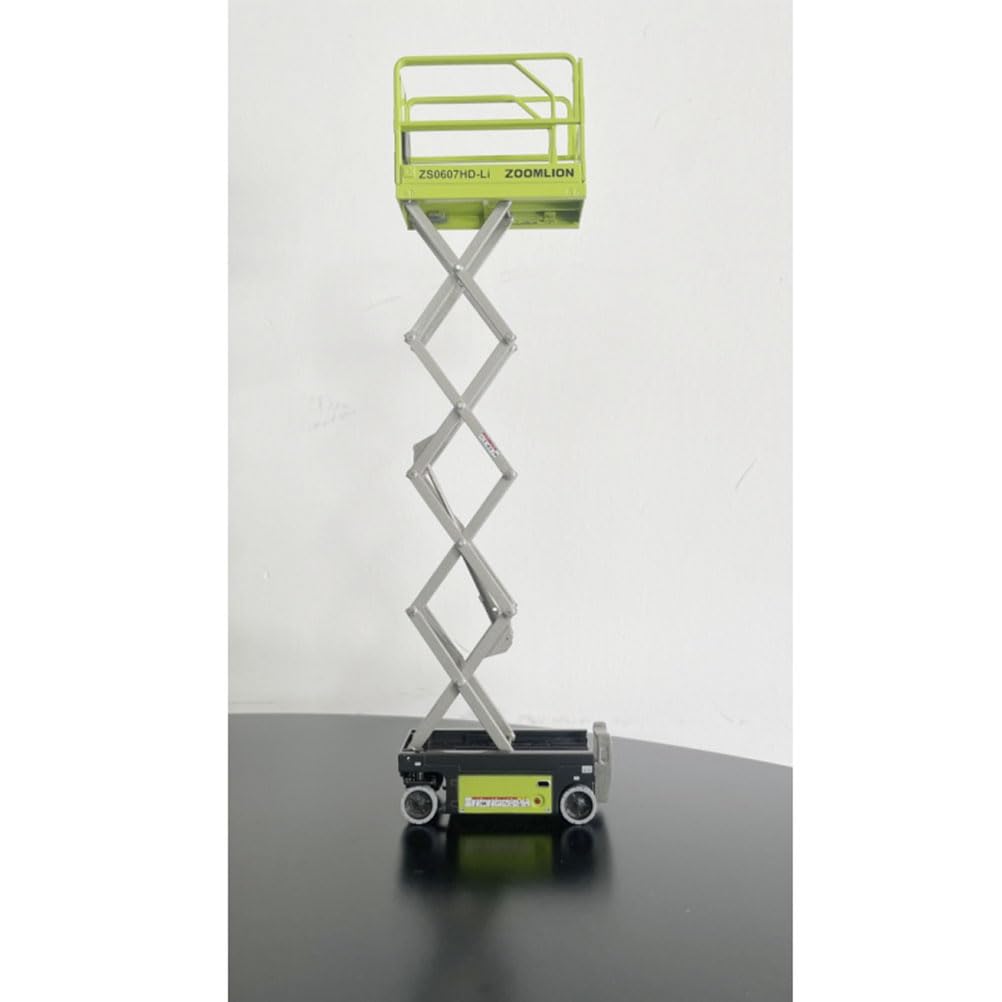 花田制造 Zoomlion 1:25 ZS0607HD-Li Electric Scissor Lifts Adult Collectible die-cast Scale Model Replica,Engineering Vehicle Diecast Model