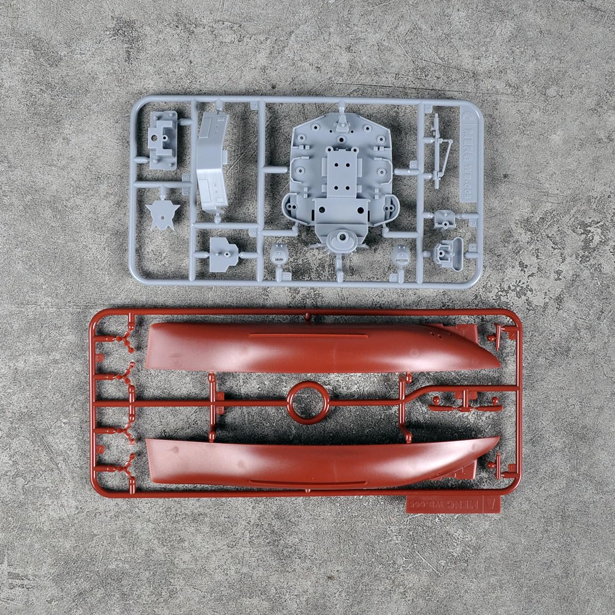花田制造 Meng Warship Builder Hood Battleship Plastic Model Kit, WB-005