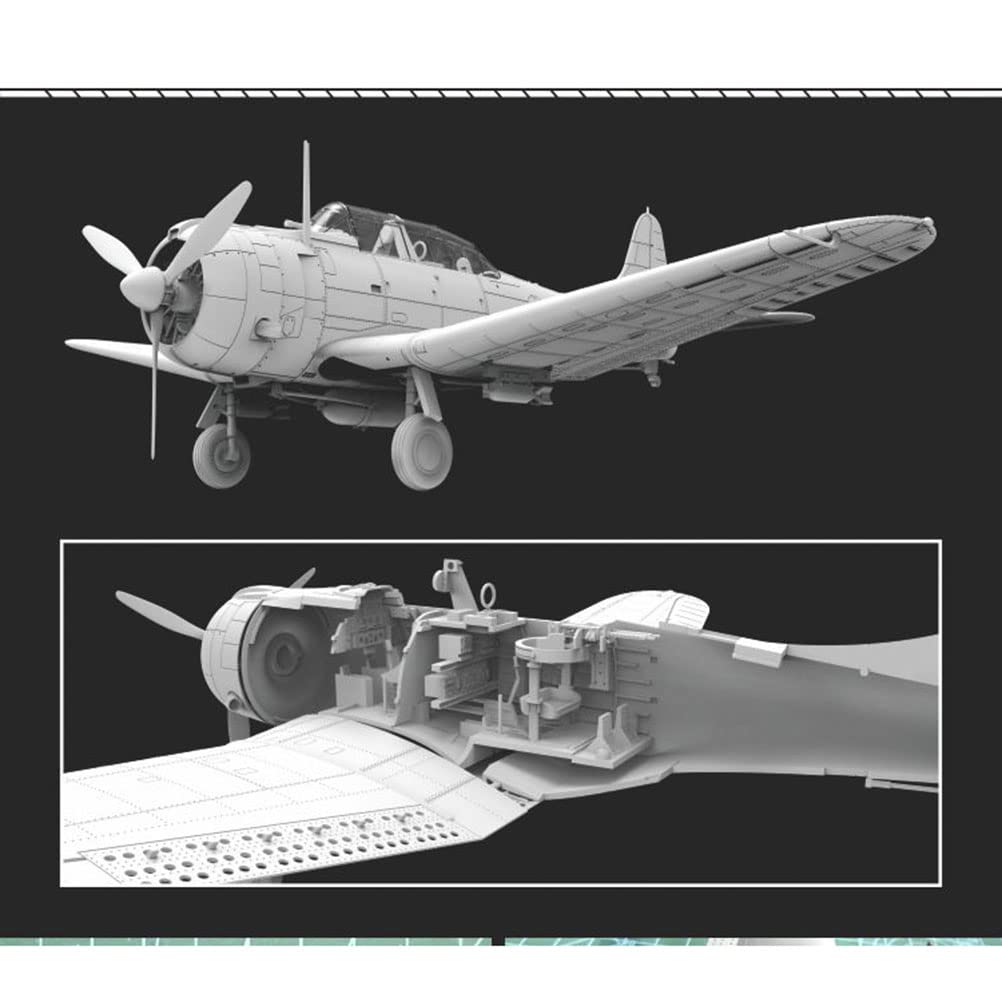 FLYHAWK FH6001 1/72 SBD-3 Dauntless Plastic Model unassembled Model kit