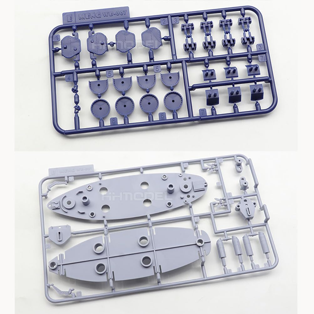 花田制造 Meng WB-007 Warship Builder Cleveland Battleship Plastic Model Kit