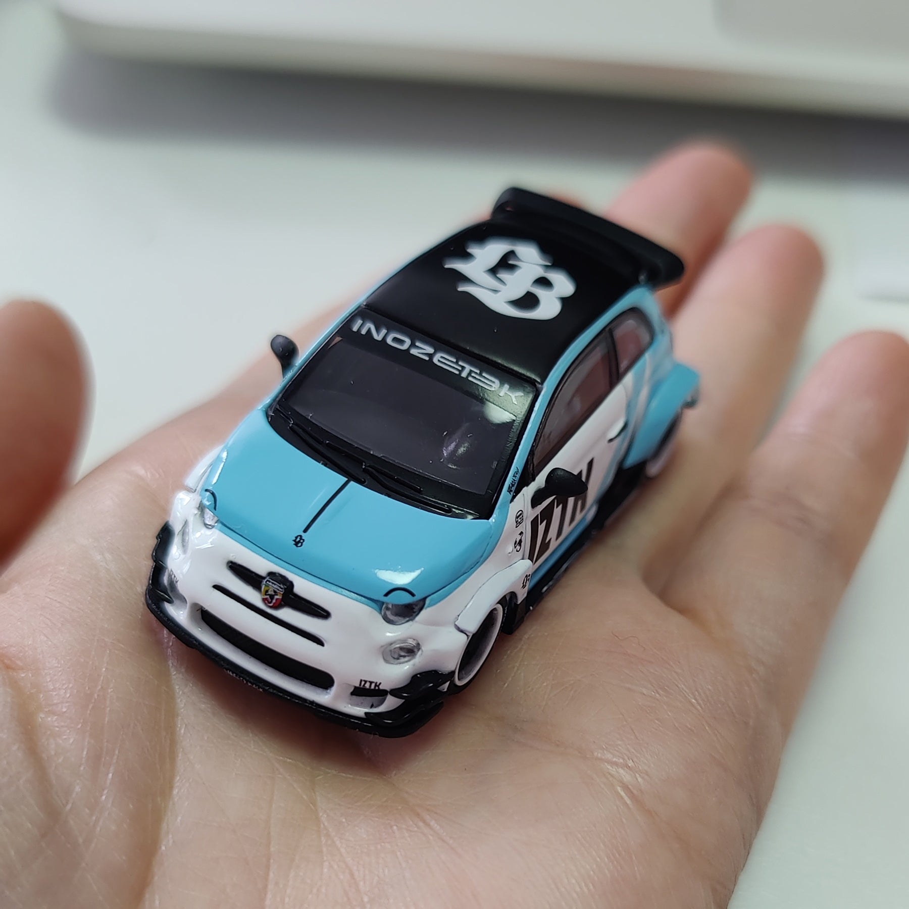 MINI GT LB-WORKS x Abas Works 595 IZTK 1/64 Scale Die-Cast Model Car,  #1051