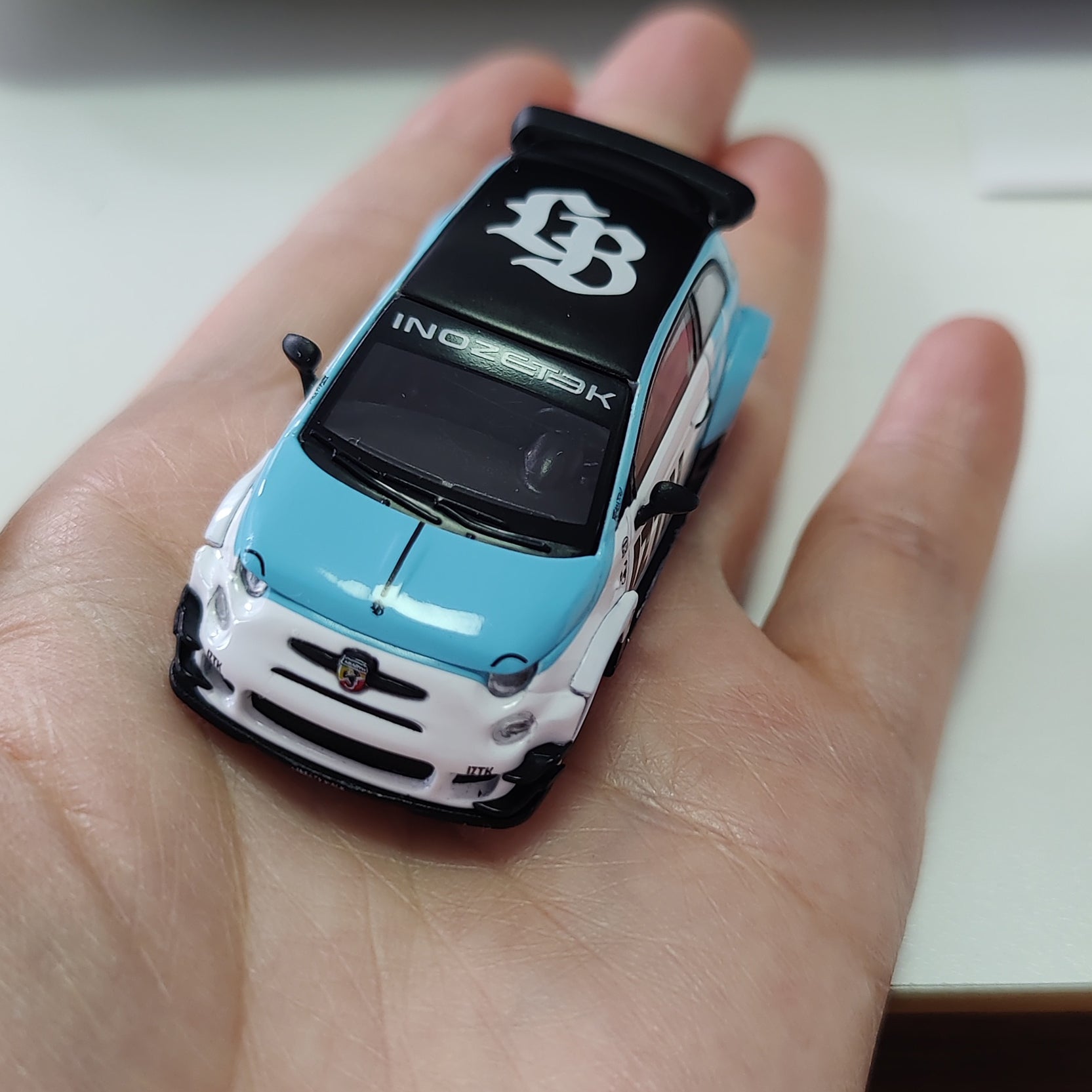 MINI GT LB-WORKS x Abas Works 595 IZTK 1/64 Scale Die-Cast Model Car,  #1051