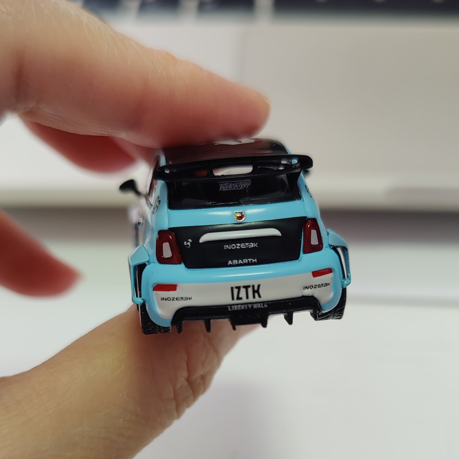 MINI GT LB-WORKS x Abas Works 595 IZTK 1/64 Scale Die-Cast Model Car,  #1051