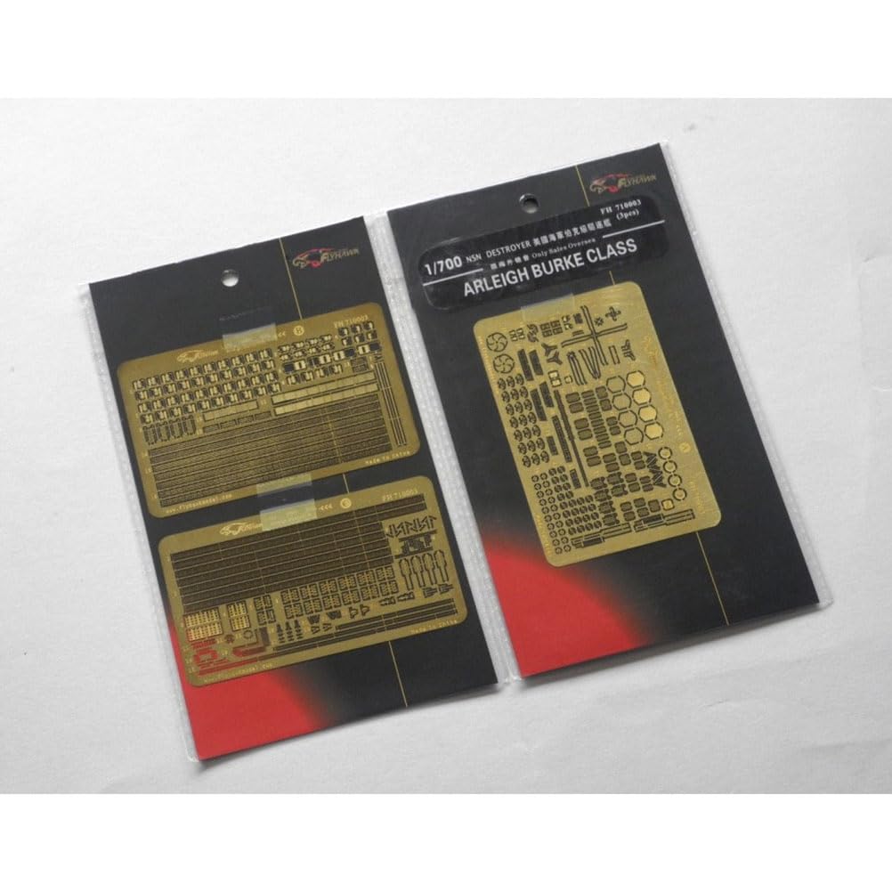 花田制造 FLYHAWK FH710003 for Bronco 702 1/700 USN DDG Arleigh Burke 2 Photoetch Enhancement Parts Photoetch Set Etched Parts