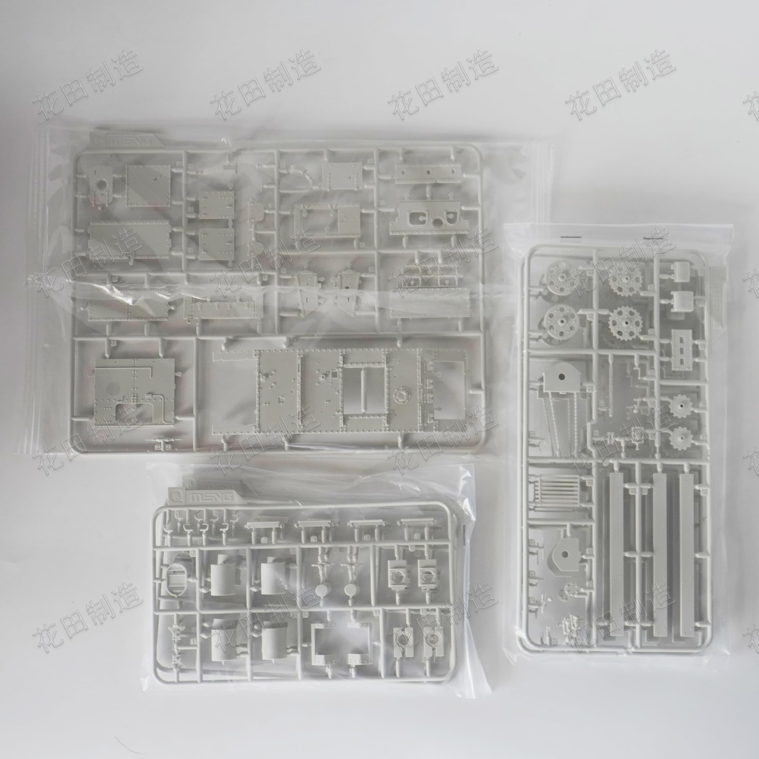 花田制造 Meng TS-029 British Heavy Tank Mk.V Female 1/35 Scale Military Model Kit