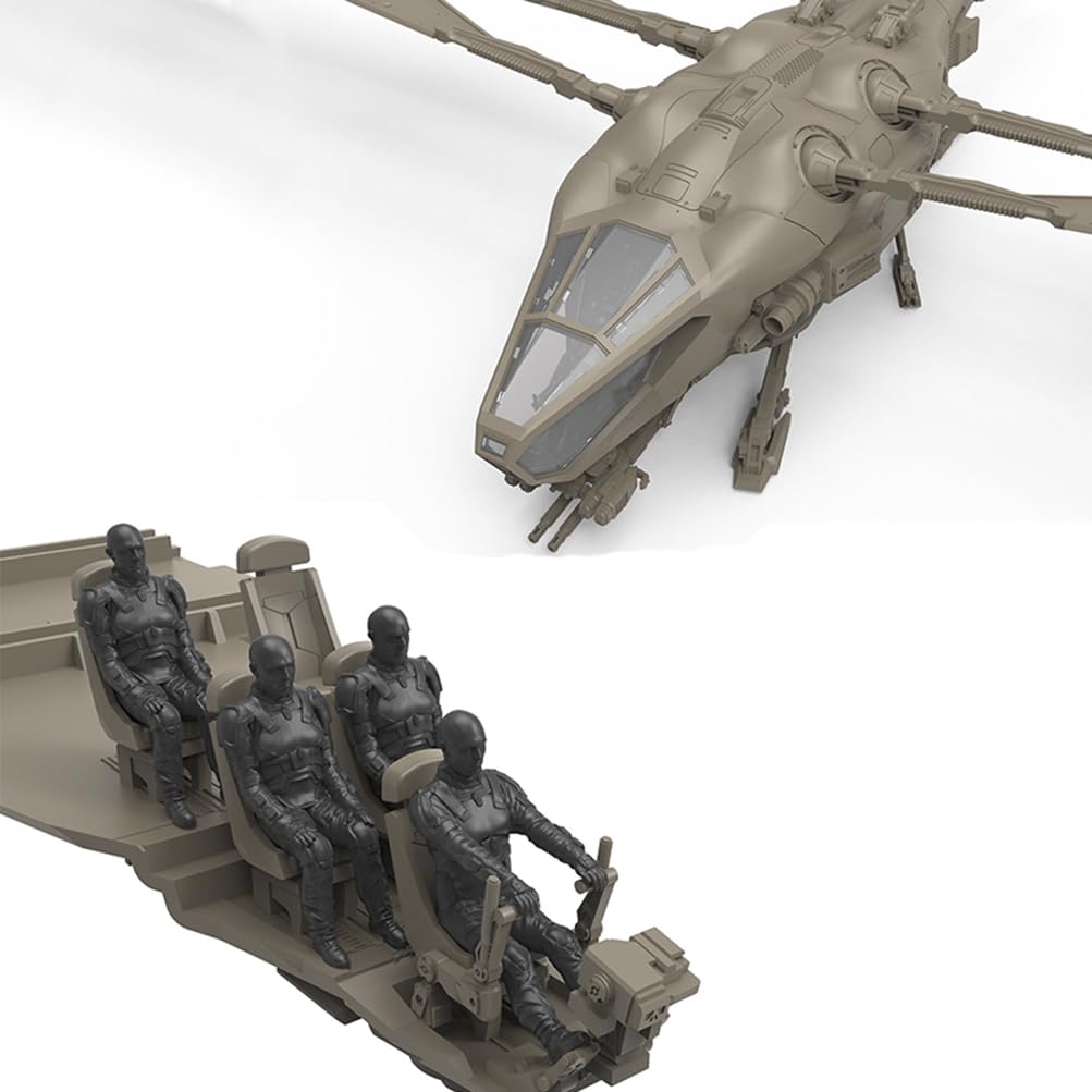 Meng DS-009 Dune Harkonnen Ornithopter Model Kit, 1/72 Scale