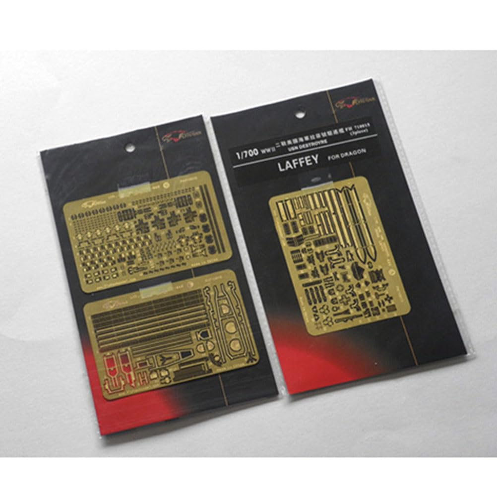 花田制造 FLYHAWK FH710015 for Dragon 7086 1/700 WW2 USN Destroyer LAFFEY Photoetch Enhancement Parts Photoetch Set Etched Parts
