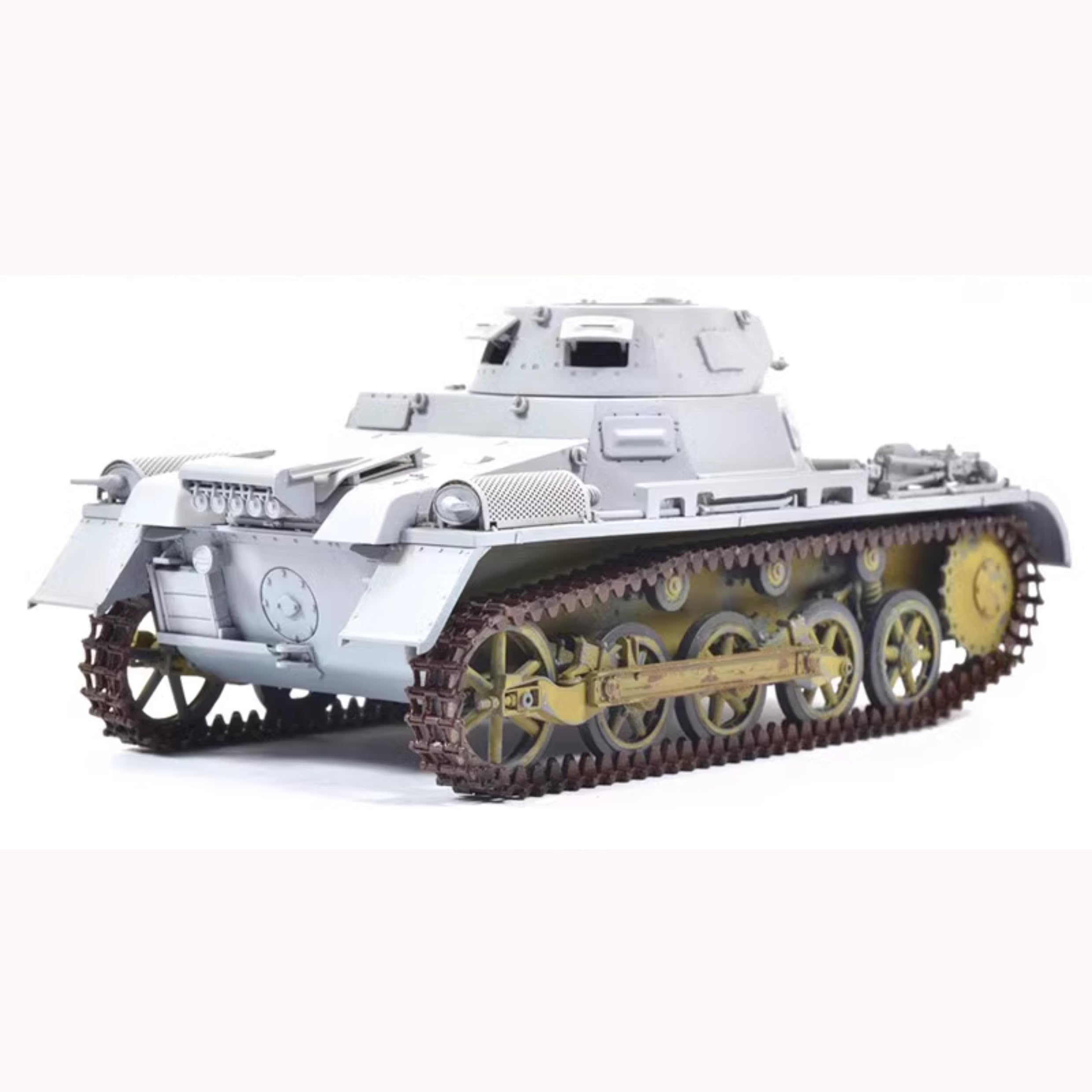 花田制造 Takom 2145 1/35 Scale Pz.Kpfw.I Ausf.A & Pz.Kpfw.I Ausf.B German Tank Model Kit, Military Vehicle Building Set, 2-in-1 Collection