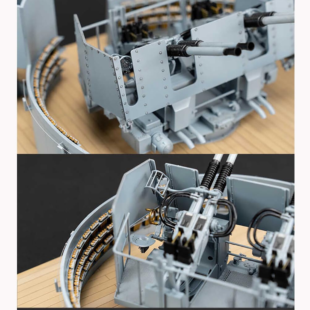 花田制造 ZimModel ZM53001 US Navy 40mm Quad Bofors AA Gun Mount, 1/35 Scale Military Model Kit