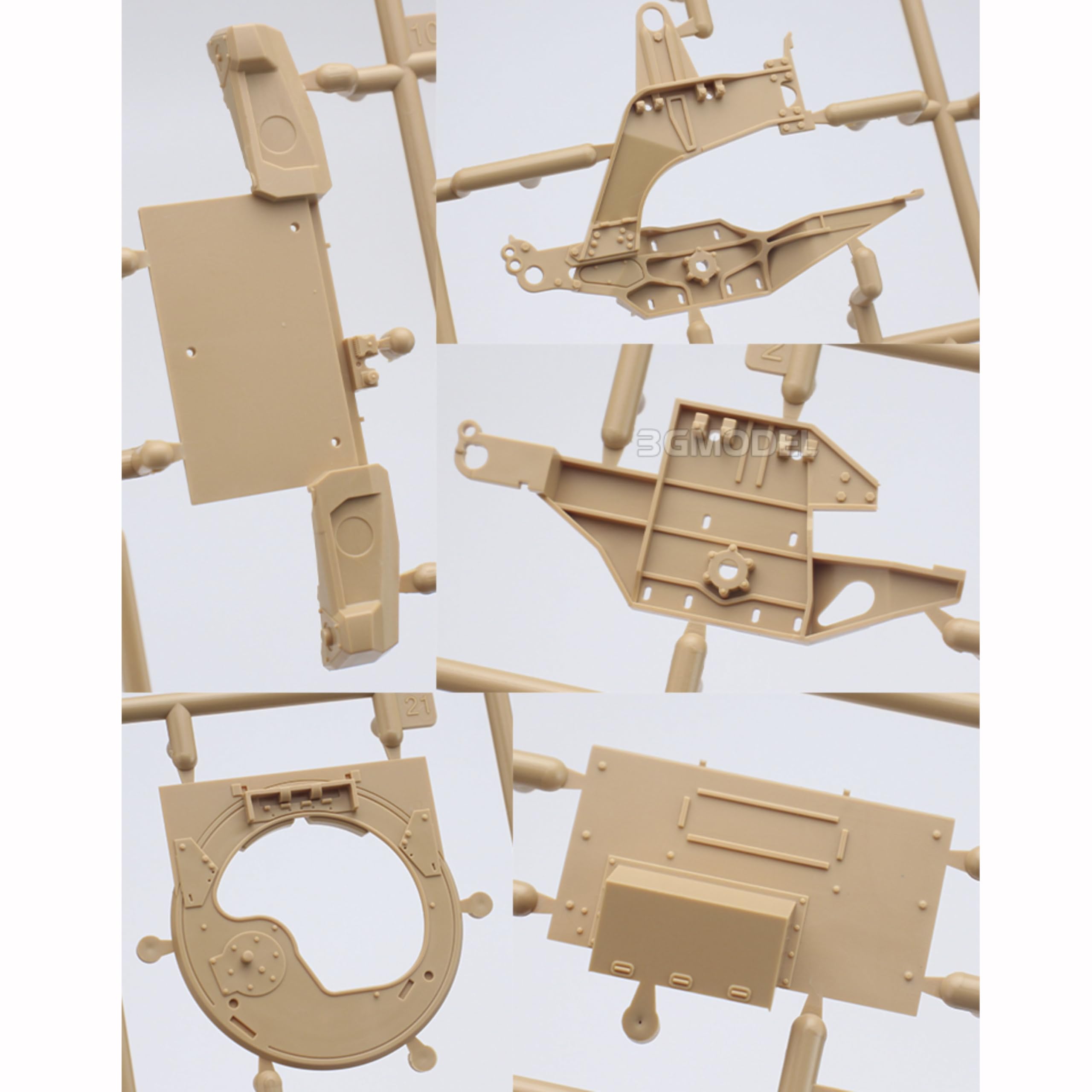 花田制造 RFM5099 JLTV M1278A1 Heavy Gun Carrier Modification with M153 Crows II Military Vehicle Model Kit, 1/35 Scale,Slovenian Armed Forces U.S.Army 2in1