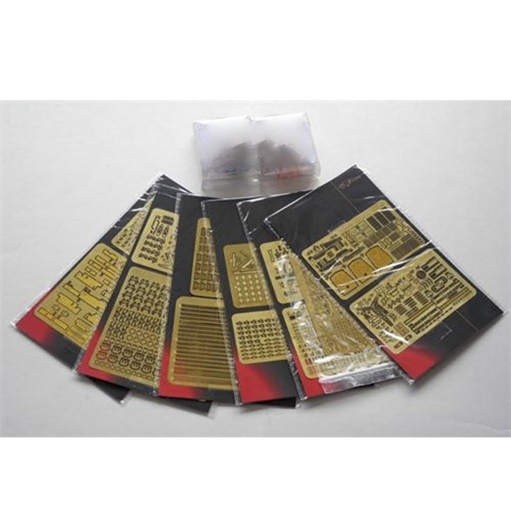 FLYHAWK FH780001 for TAMIYA 31613 1/700 WW2 USN BATTLESHIP BB-63 MISSOURI GOLD MEDAL VERSION Photoetch Enhancement Parts Photoetch Set Etched Parts
