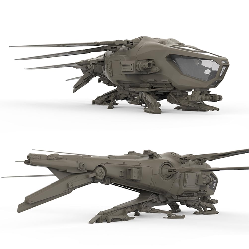 Meng DS-009 Dune Harkonnen Ornithopter Model Kit, 1/72 Scale