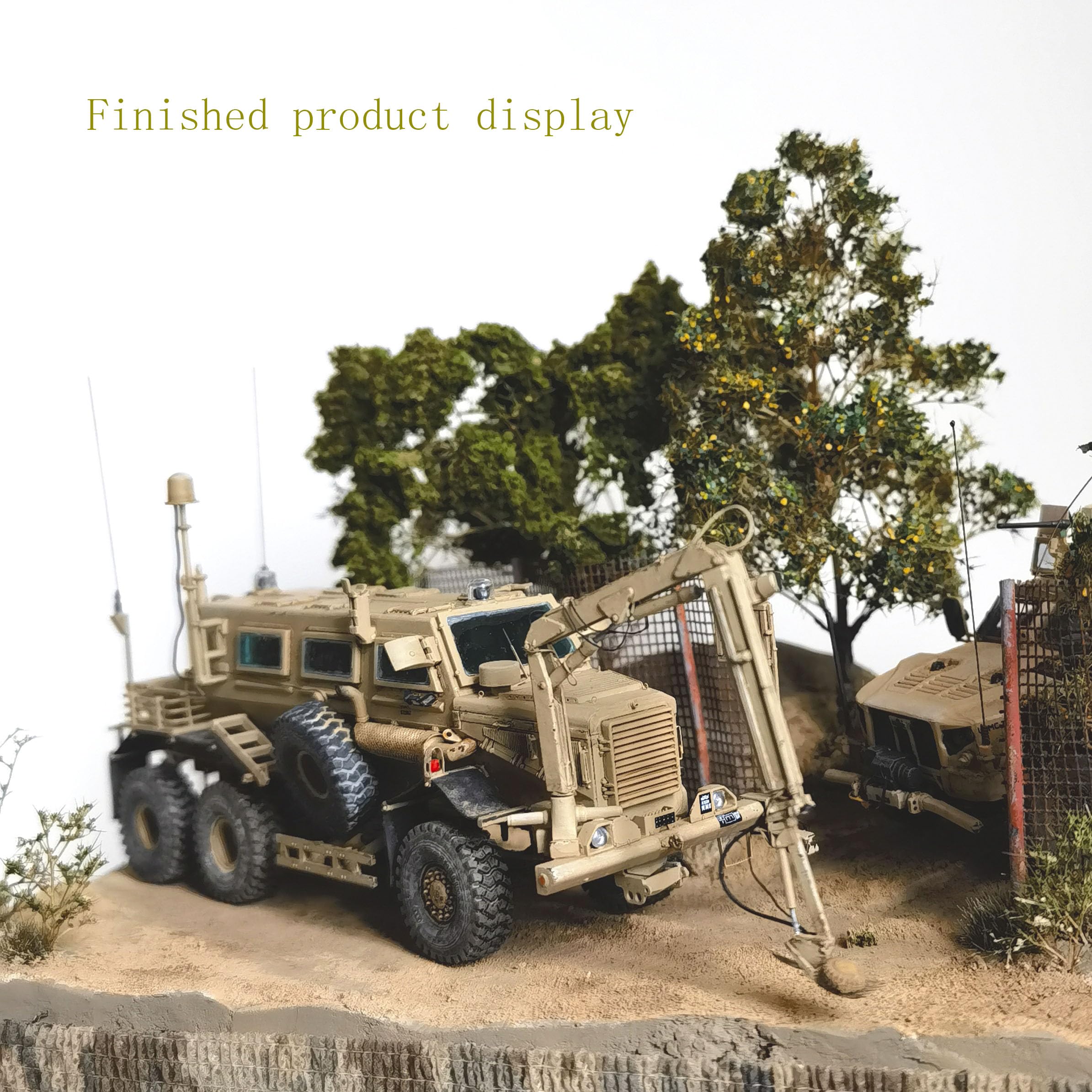 花田制造 Vespid Models VS720035 Buffalo A1 MPCV Mine Protected Clearance Vehicle, 1/72 Scale Military Model Kit
