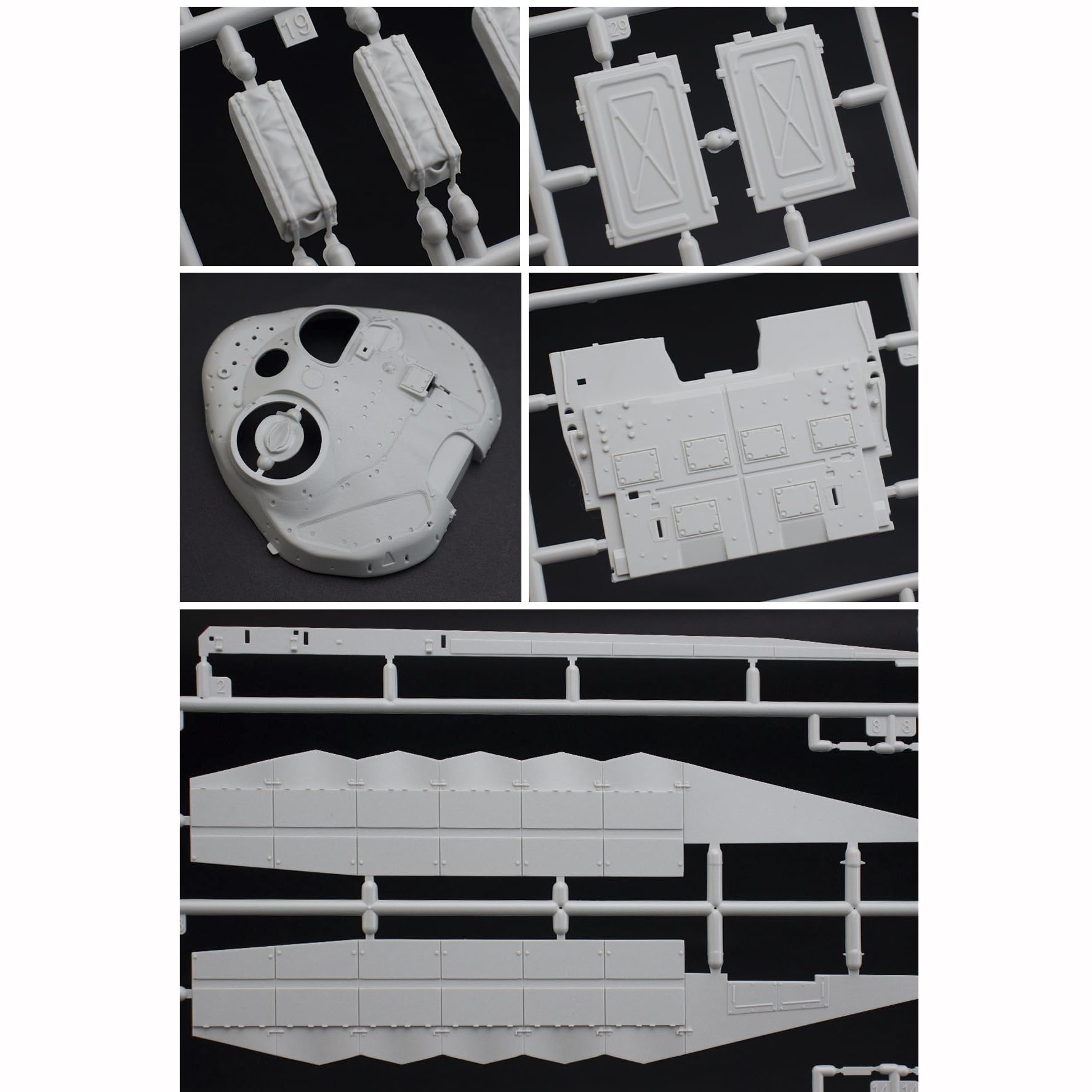 花田制造 Meng TS-053S Russian Main Battle Tank T-72B3M with KMT-8 Mine Clearing System Model Kit，1/35 Scale
