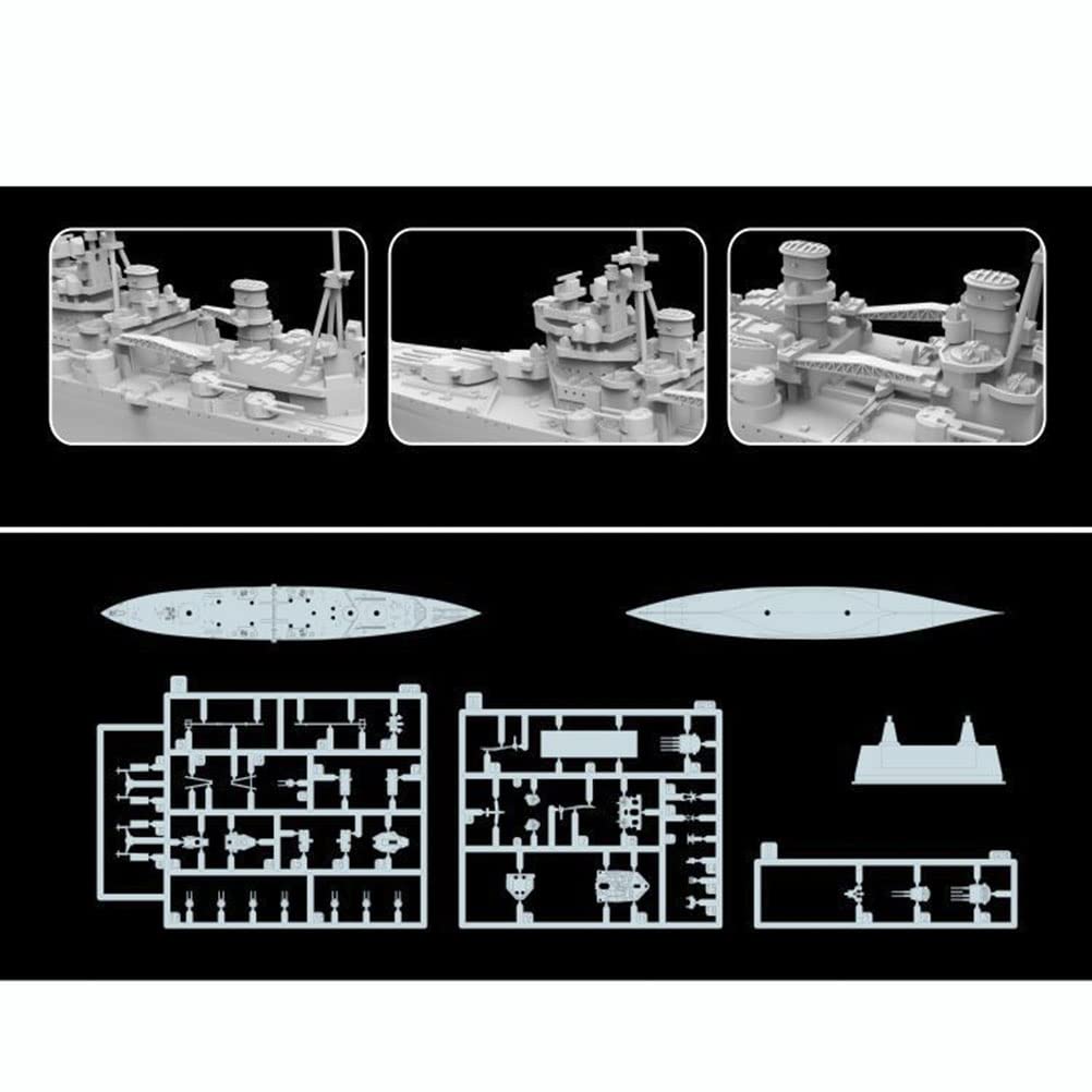 Flyhawk Model FLYFH9007 1/2000 British Battleship Prince of Wales 1941.5 Plastic Model