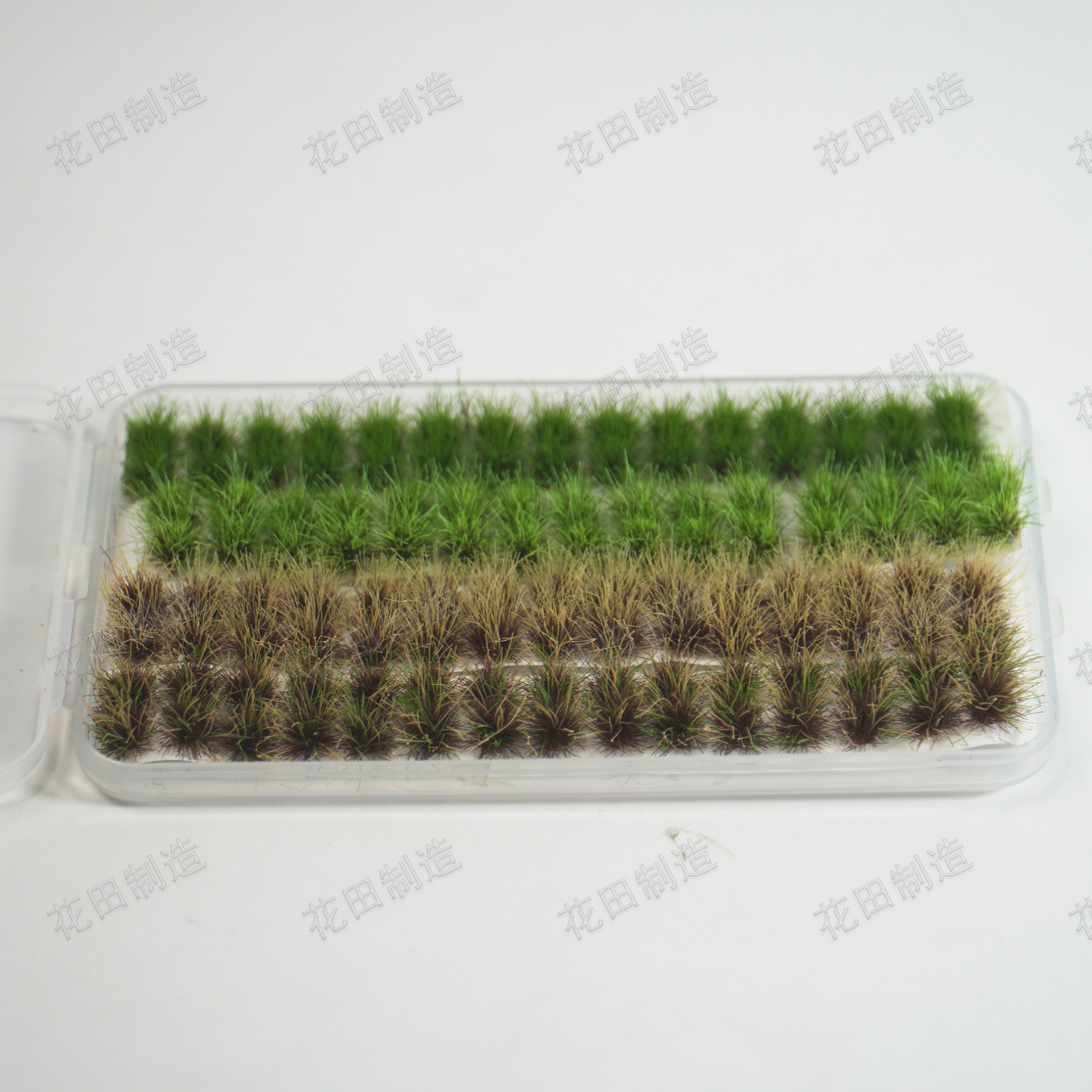 Miniature Grass Tufts for Model Scenery