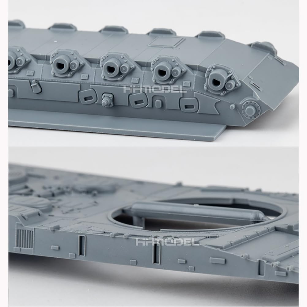 花田制造 VESPID Models VS720014 Leopard 2A7 German Main Battle Tank Model Kit, 1/72 Scale, Military Assembly Kit with Metal Barrel and Photo-Etched Parts