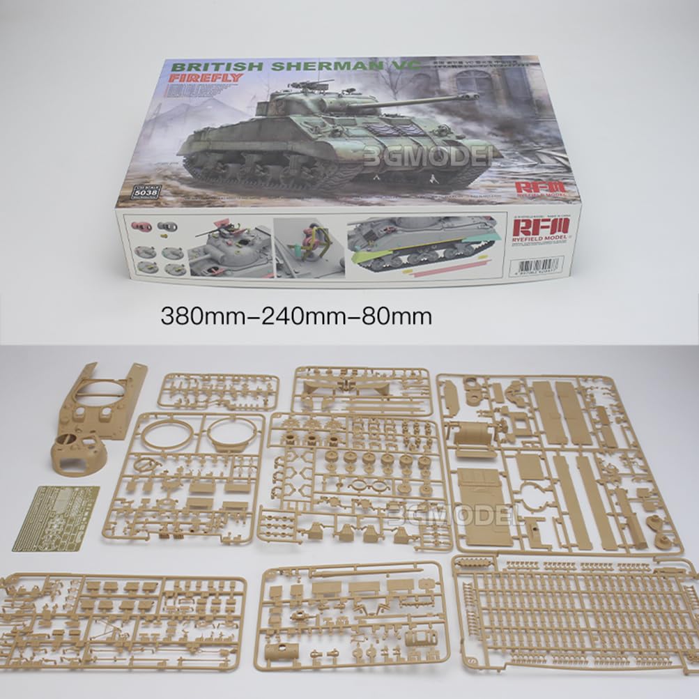 花田制造 RFM 5038 1/35 Scale British Sherman VC Firefly Tank Model Kit
