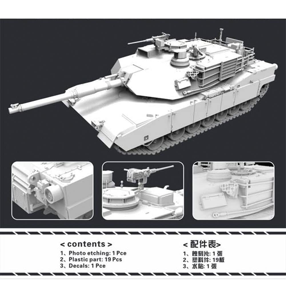 花田制造 Flyhawk FH3300 1/72 M1A2 SEP Main Battle Tank unassembled Model kit Plastic Model Kit