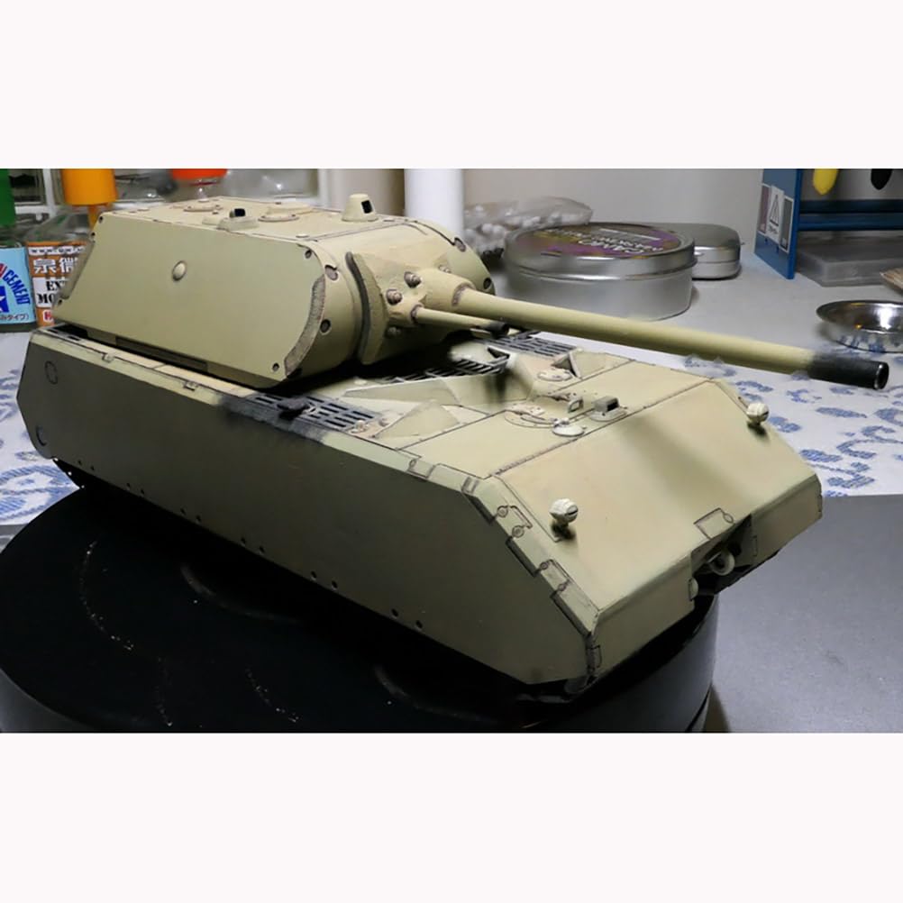 花田制造 Pz.kpfw VIII Maus V2 Geman Super Heavy Tank Model Kit, 1/72 Scale, Military Vehicle VESPID Models VS720001