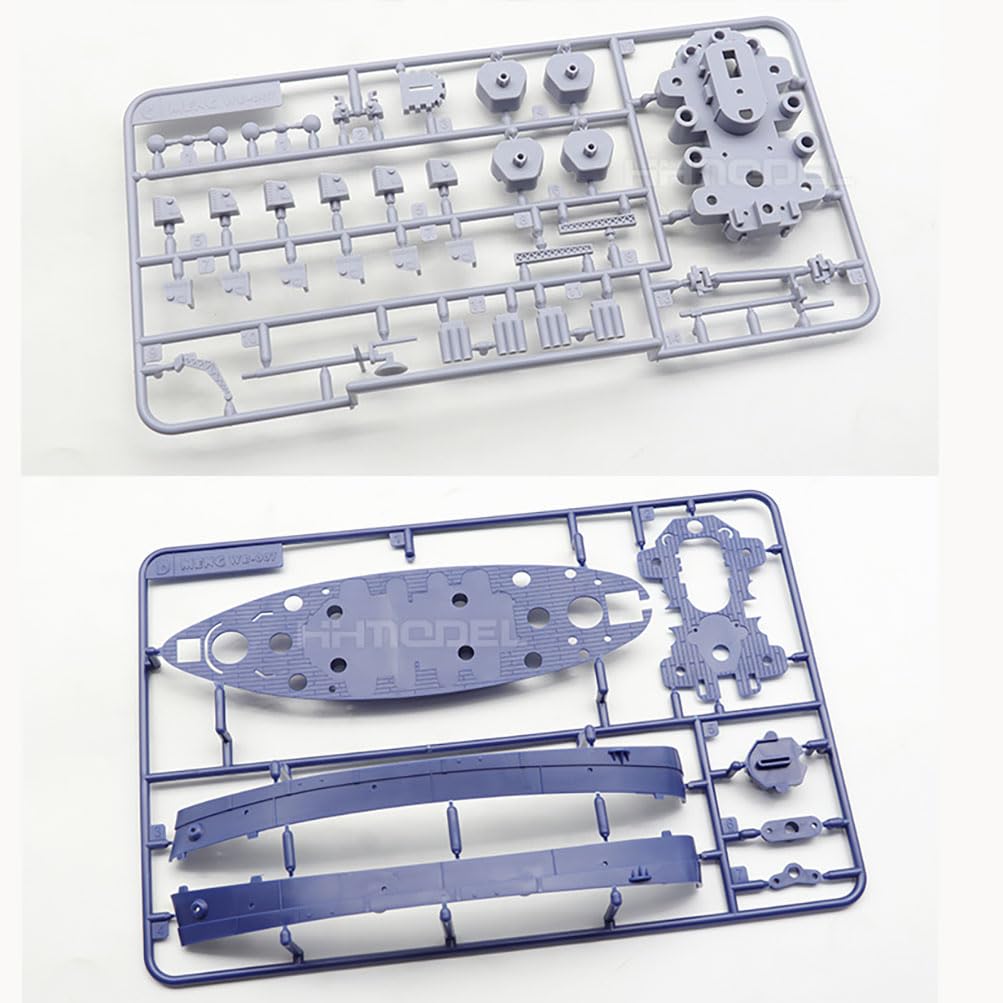 花田制造 Meng WB-007 Warship Builder Cleveland Battleship Plastic Model Kit