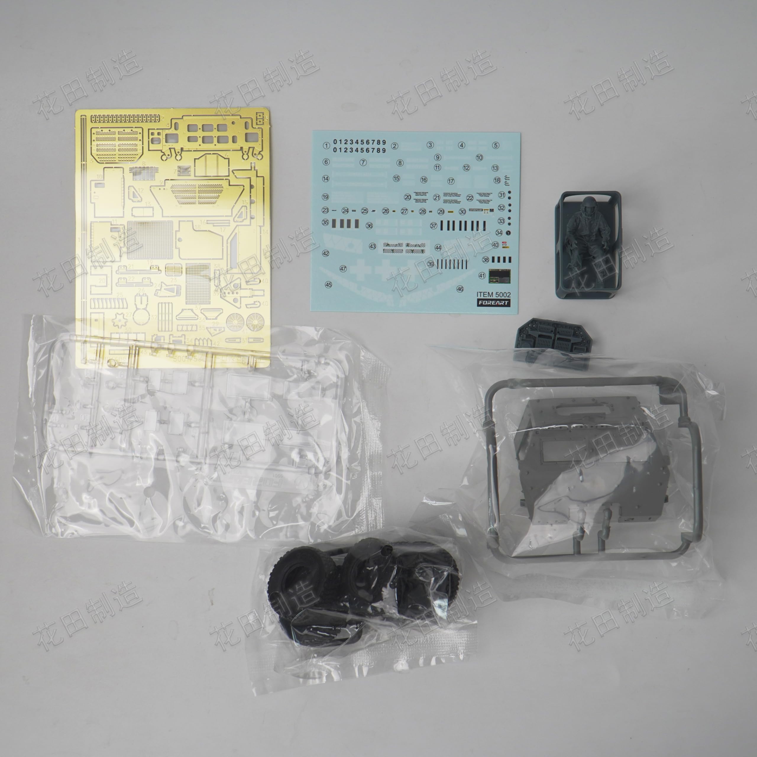 花田制造 Foreart M142 HIMARS ATACMS/GMLRS Ukraine Military Model Kit, 1/35 Scale, Item 5002