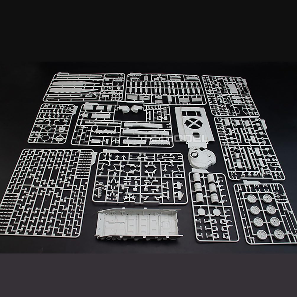 花田制造 Meng TS-053S Russian Main Battle Tank T-72B3M with KMT-8 Mine Clearing System Model Kit，1/35 Scale
