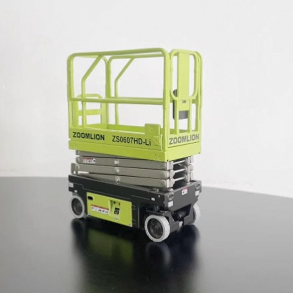 花田制造 Zoomlion 1:25 ZS0607HD-Li Electric Scissor Lifts Adult Collectible die-cast Scale Model Replica,Engineering Vehicle Diecast Model