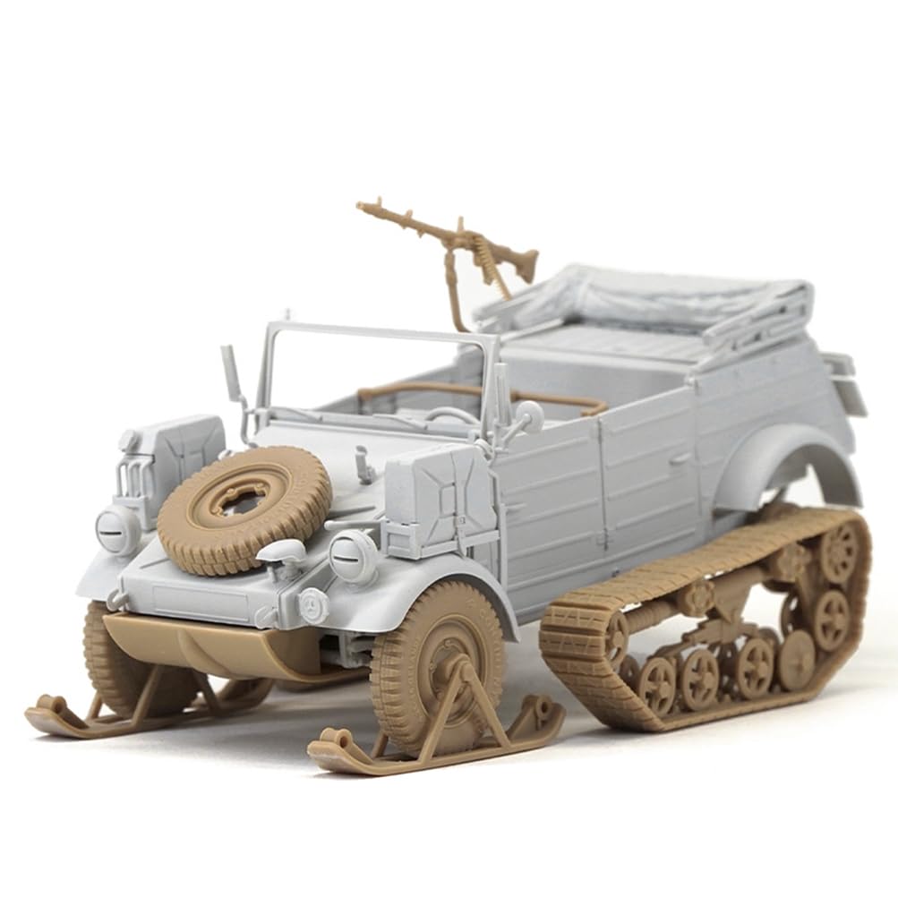 花田制造 Meng VS-018 German Pkw.K1 Kubelwagen Type 155 Half-Track, 1/35 Scale Military Model Kit