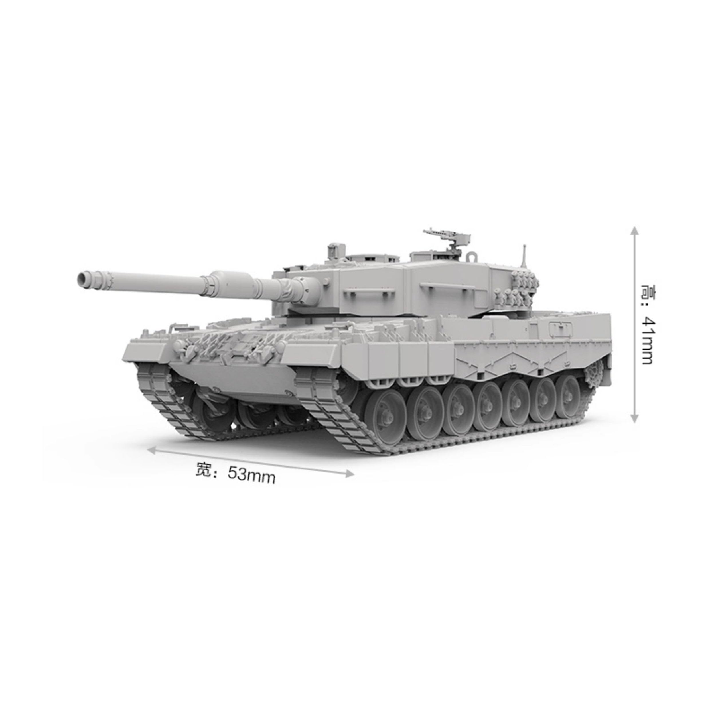 Meng 72-009 Leopard 2 A4 German Main Battle Tank Model KIT,1/72 Scale