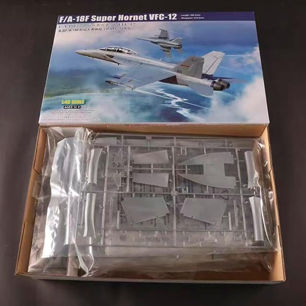 F/A-18F Super Hornet VFC-12 Model Kit, 1:48 Scale