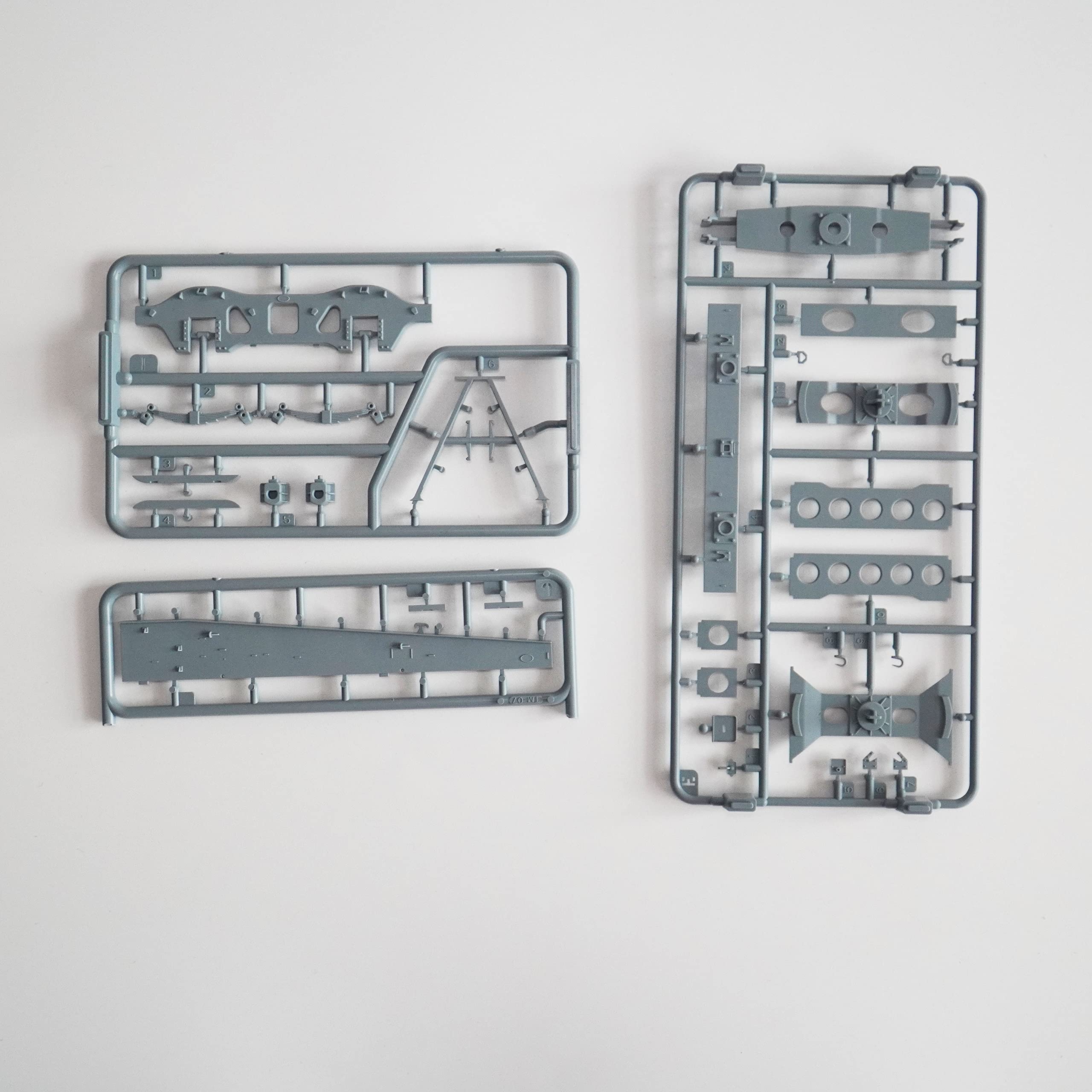 花田制造 German 50TON Type SSys Koln FLATCAR Schwerer PLATFORMWAGEN 1/35 TK 3504 Plastic Model
