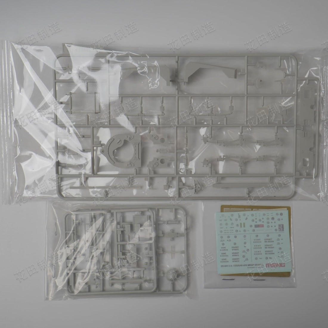 Meng SS-005 1/35 Scale U.S. Cougar 6x6 MRAP Vehicle Model Kit
