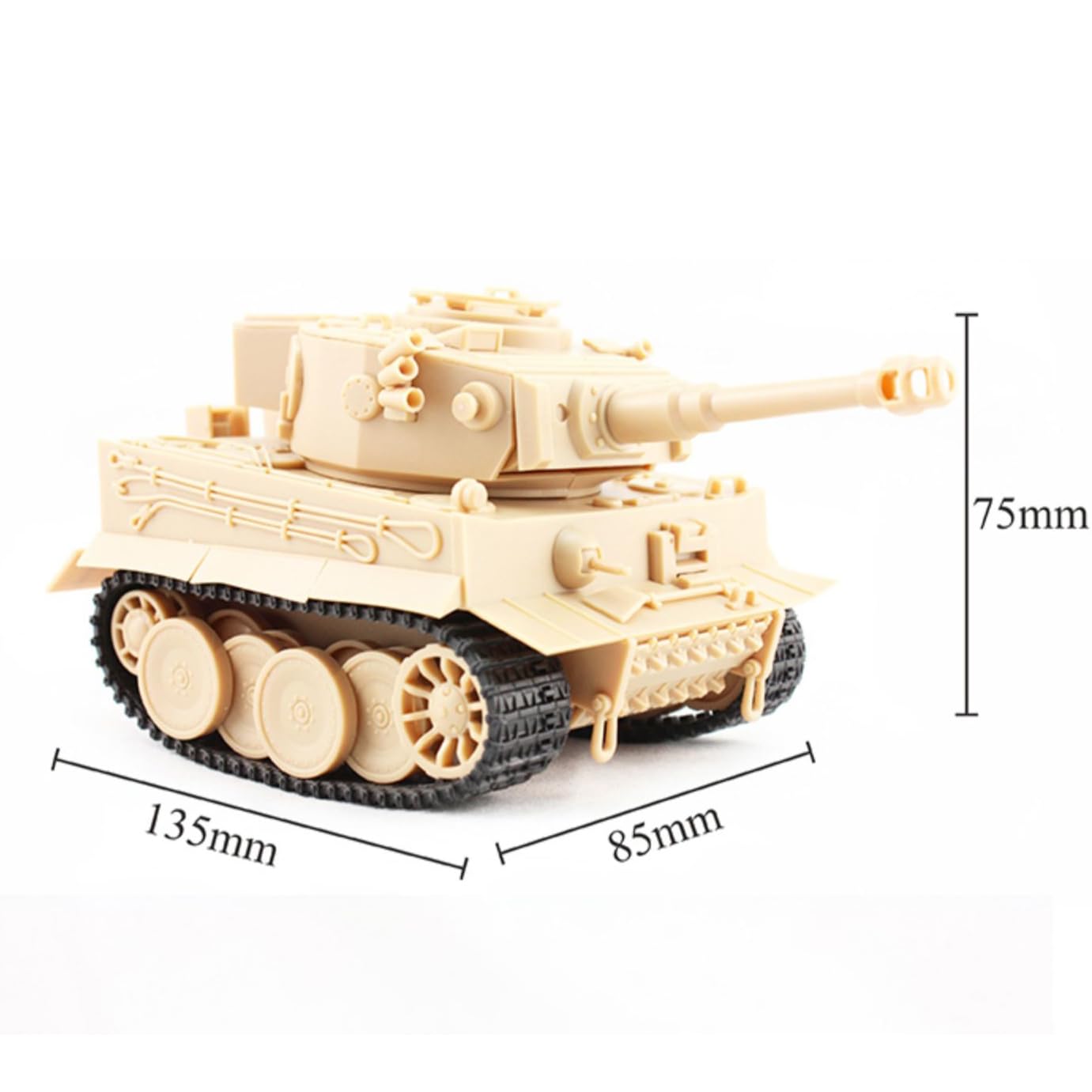 花田制造 Meng WWT-001 World War Toons German Tiger I Heavy Tank Model Kit