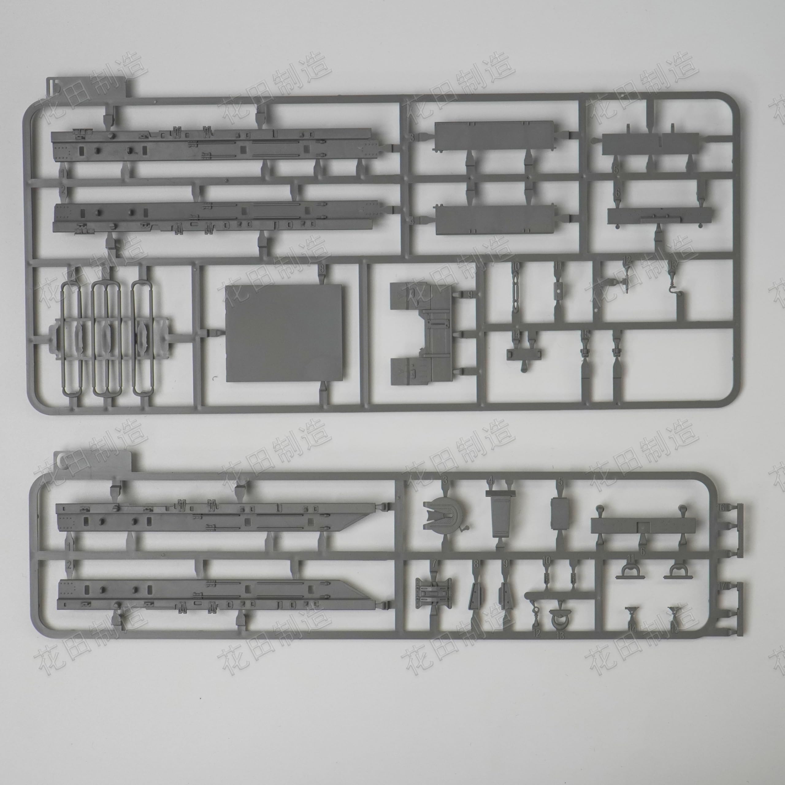 TAKOM Russian Army Tractors Set 1:72 Scale Model Kit, KZKT-537L and MAZ-537