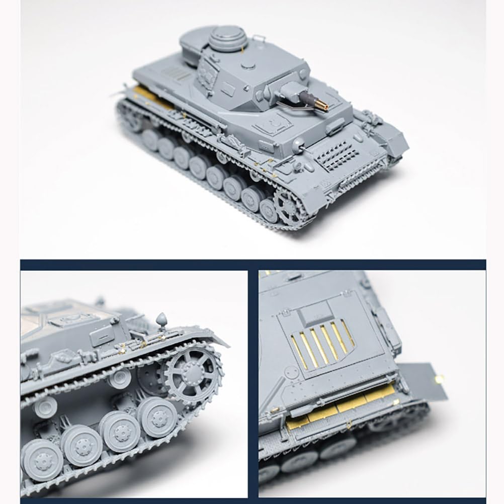 花田制造 Meng FH3026 German PzKpfw IV Ausf.F1 Medium Tank Model Kit, 1/72 Scale, Unassembled
