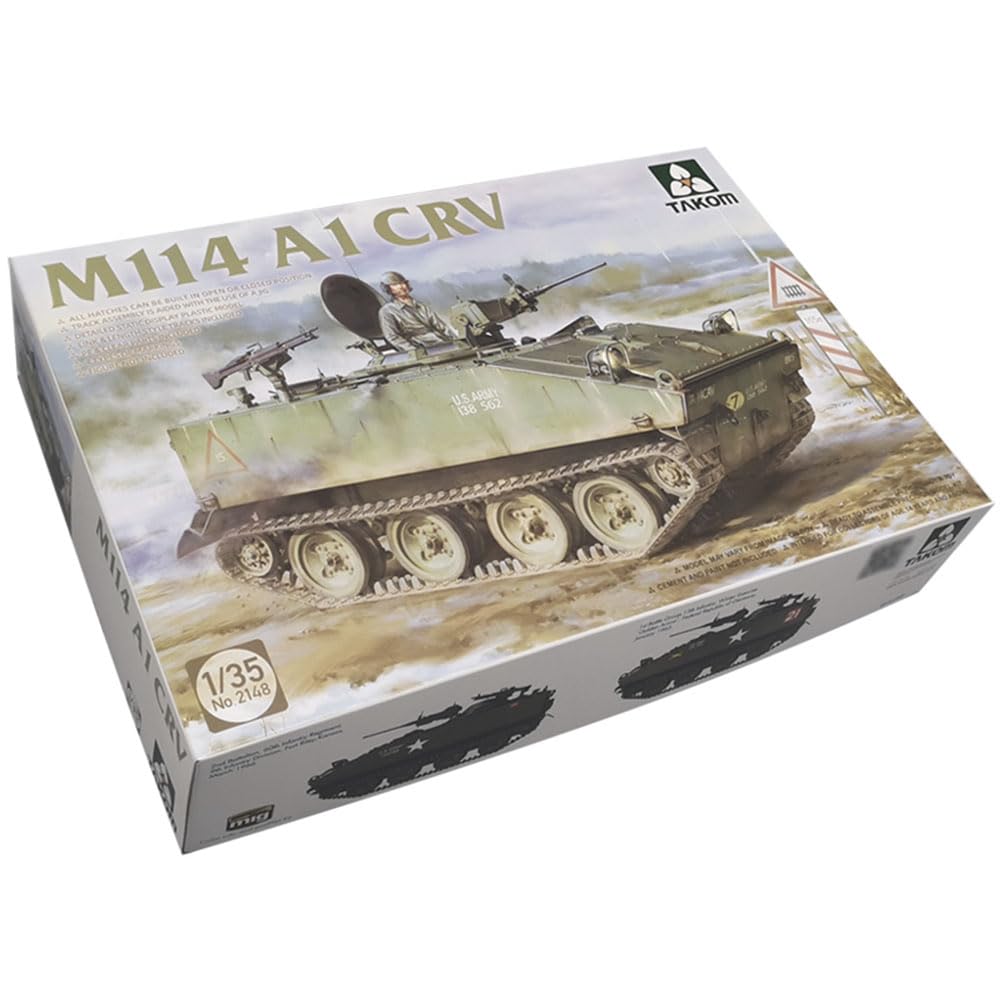 TAKOM No.2148 ,1/35 Scale, M114 A1 CRV Model Kit