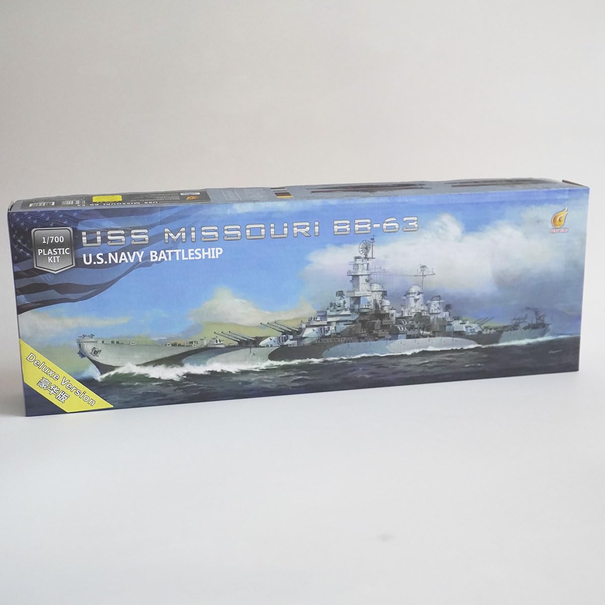 Very FIRE  VF700909 1/700 USS Missouri BB-63 U.S.Navy Battleship  Plastic KIT Deluxe Version
