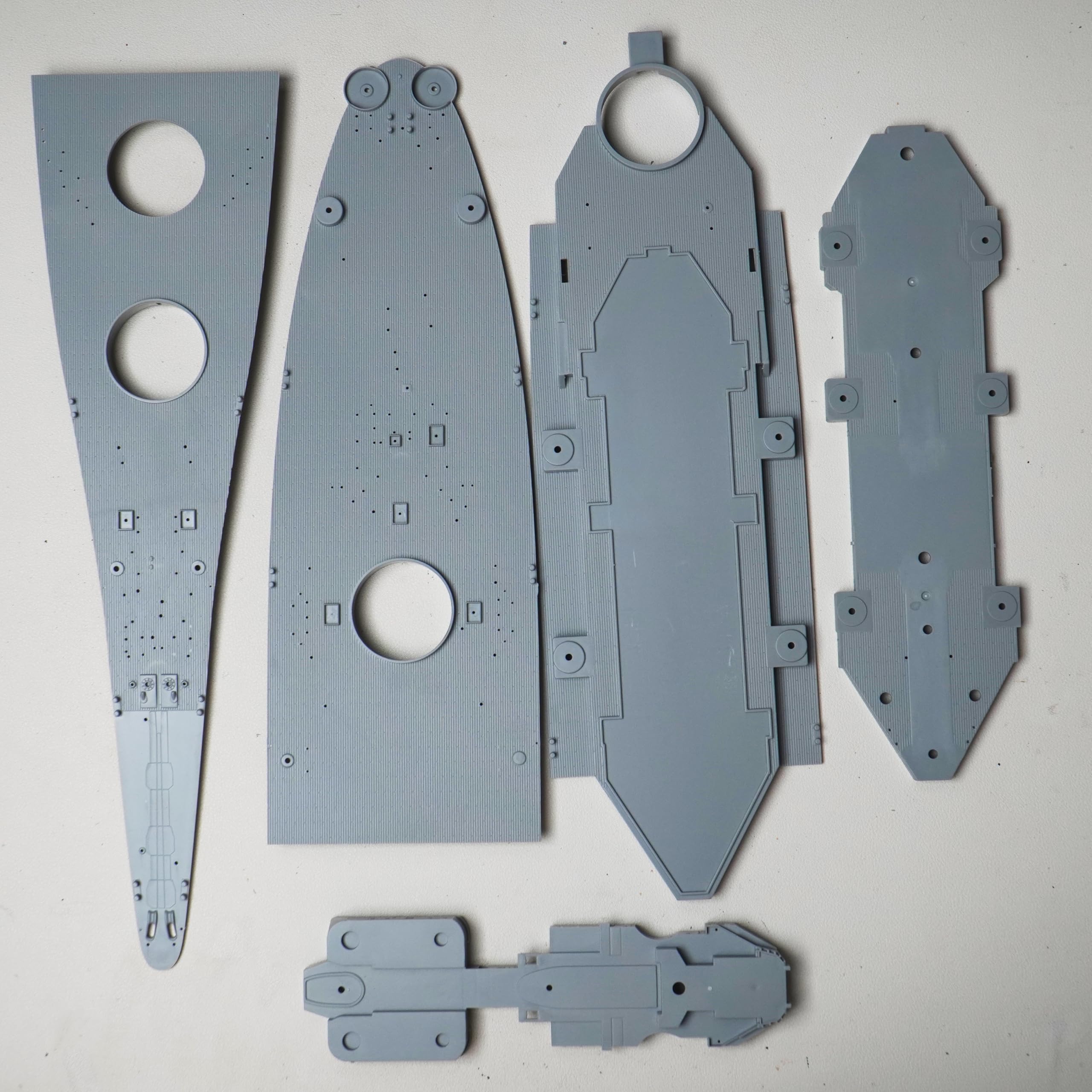 花田制造 Very FIRE USS Missouri BB-63 U.S. Navy Battleship Model Kit, 1:350 Scale, Plastic