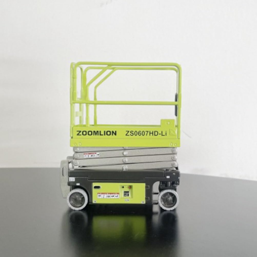 花田制造 Zoomlion 1:25 ZS0607HD-Li Electric Scissor Lifts Adult Collectible die-cast Scale Model Replica,Engineering Vehicle Diecast Model