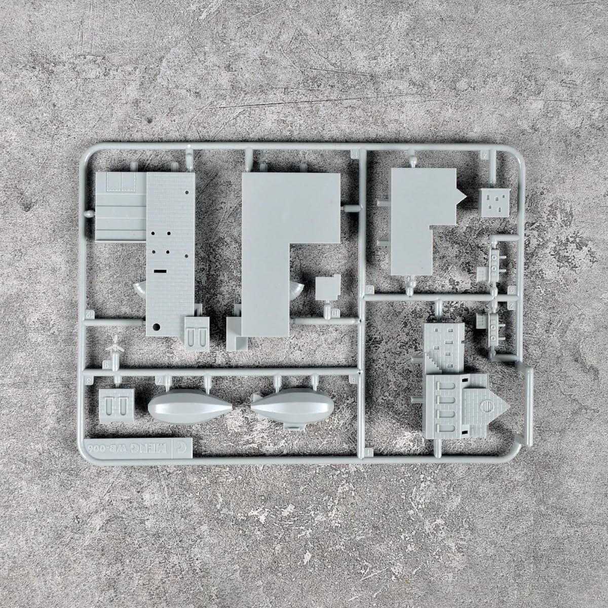 花田制造 Meng Warship Builder Harbor in The Industrial Age Plastic Model Kit, WB-006