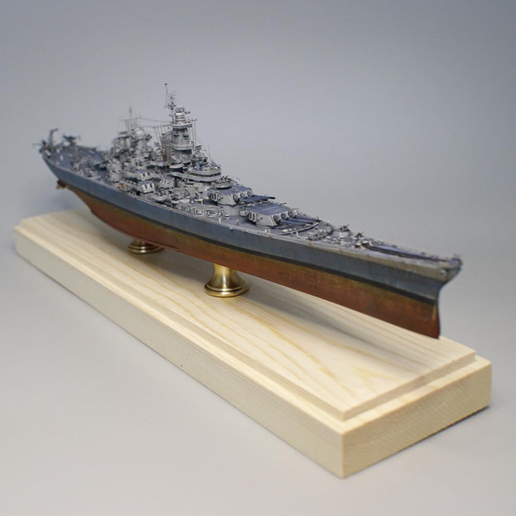 花田制造 VEE Hobby V57003 USS Missouri BB-63 1945 Battleship Model Kit, 1/700 Scale,