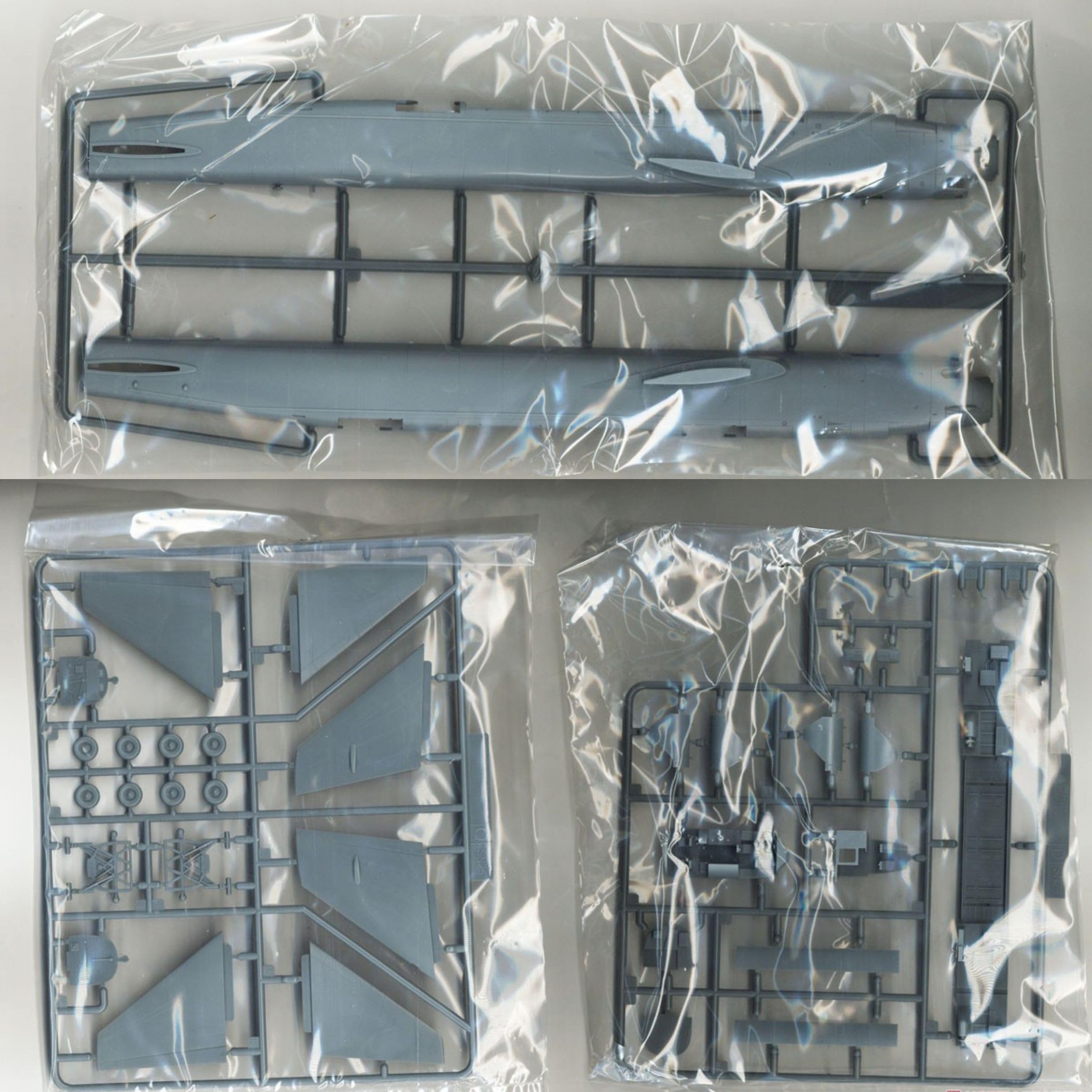 花田制造 GWH L1009 B-52G Stratofortress Strategic Bomber Model Kit, 1/144 Scale Military Aircraft, Grey Plastic Assembly Kit with Decals