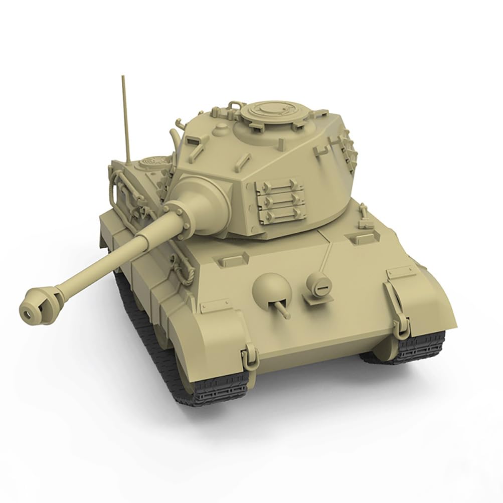 花田制造 Meng WWT-021 World War Toons King Tiger German Heavy Tank (Henschel Turret) Model Kit