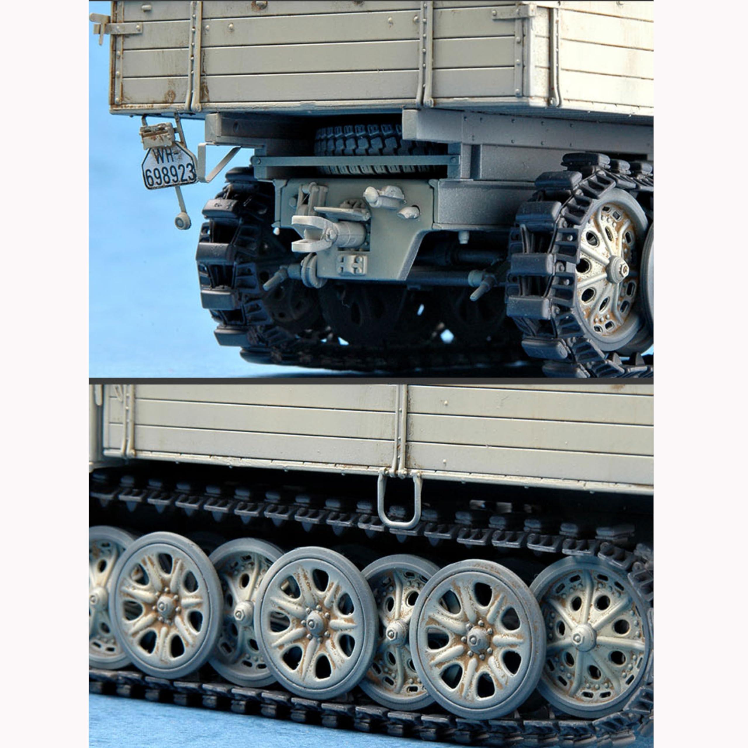 Trumpeter 01507 1/35 Scale,,German Sd.Kfz.7 KM m11 Military Transport Vehicle Model Kit,  Late Version