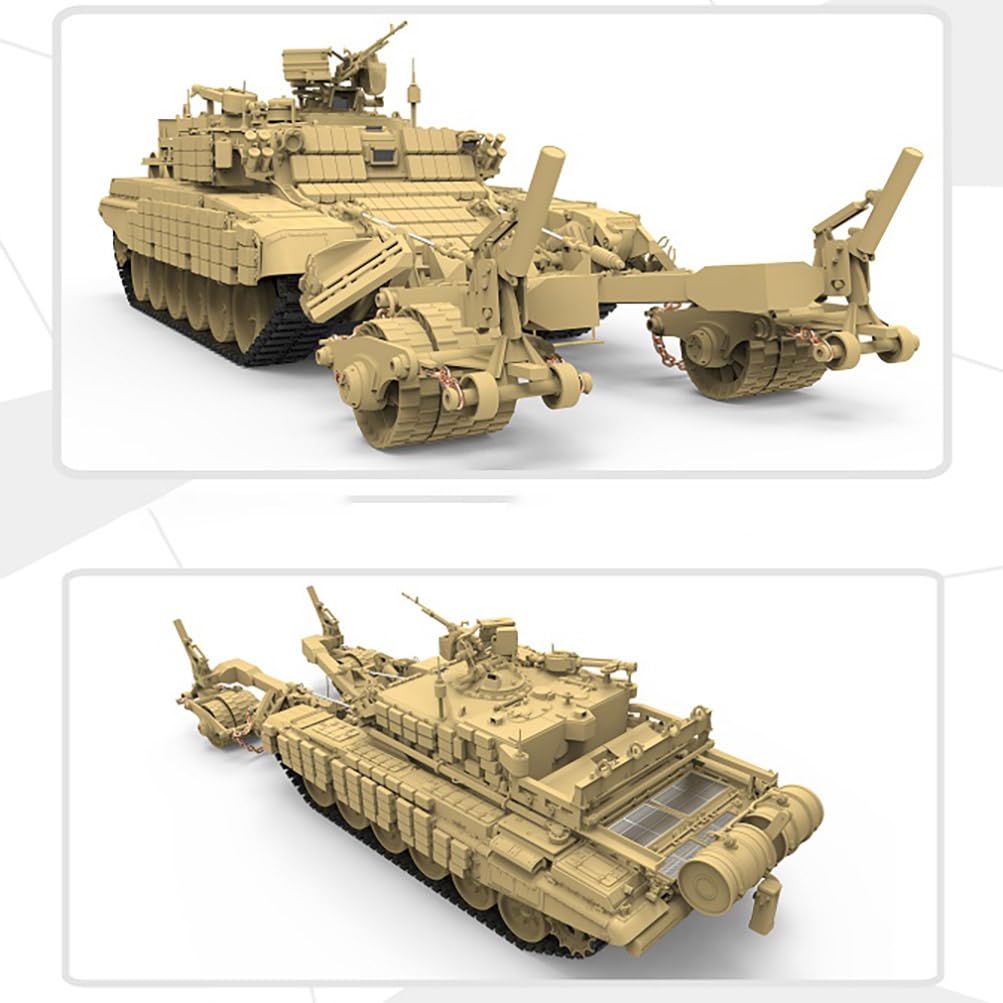 花田制造 Meng SS-011 Russian BMR-3M Armored Mine Clearing Vehicle Model Kit, 1:35 Scale