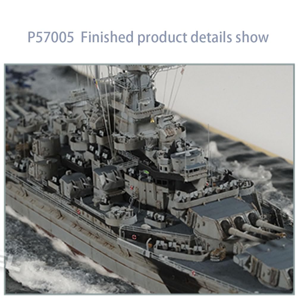 花田制造 VEE Hobby P57005 1/700 USS South Dakota BB-57 1944.6 Plastic Model Kit unassembled Model kit Platinum