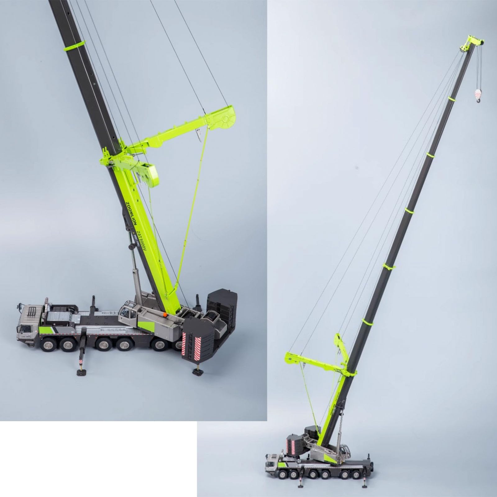 Zoomlion 1/50 Scale ZAT3000V All Terrain Crane Model, Engineering Vehicle Diecast